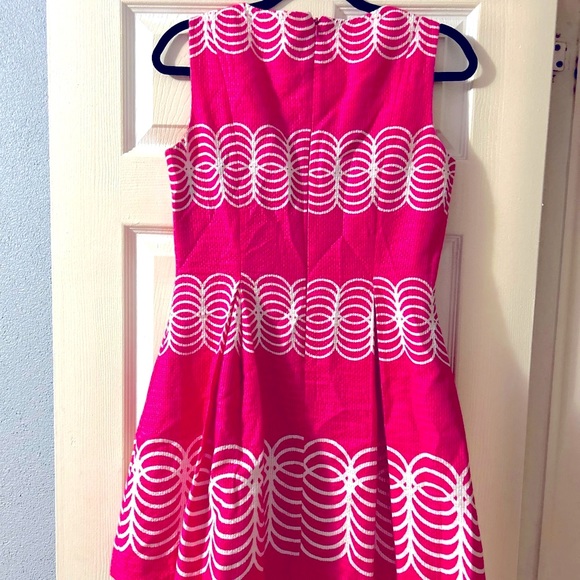 Just Taylor Jacquard fit and flare dress size 6p - Picture 5 of 9